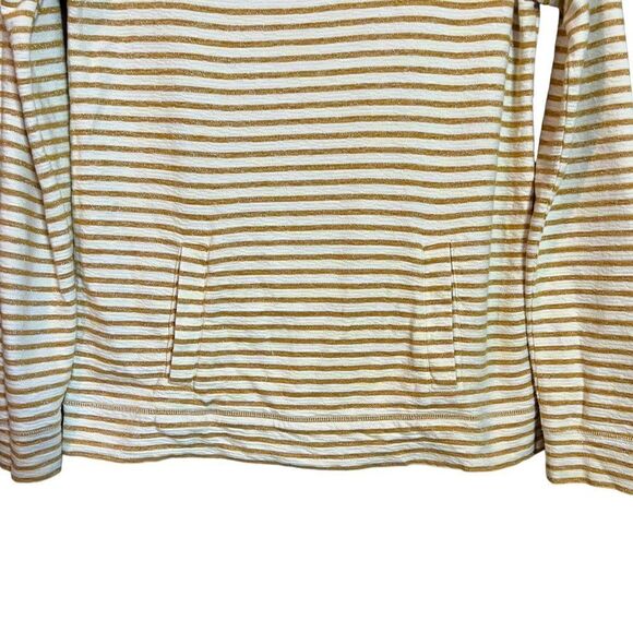 J. Crew metallic striped cowl neck sweater. Size small - Picture 6 of 8